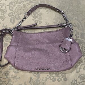Michael Kors Mauve Leather Shoulder Bag